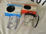 assorted size for 24 and 16 oz tumblers Tervis lids with straws and holder set