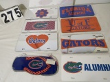 Florida Gator Assorted Car License Plates and Frames (34) Car License Plates and (16) Frames