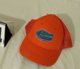 Florida Gatorlicensed orange mesh back dri fit Nike gators caps