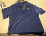 Dry-tech Polo Blue Floria Gator emboidered Logo size XXL