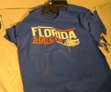 Florida Gators Soccer Shirt size Large by J-Dash American Printed