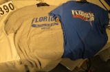 Florida Gators printed soccer T-shirts (3 Gray 3 Blue)