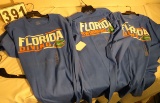 Florida Gators Diving and Swimming printed  T-shirts (2 Diving and 1 Swimming XXL
