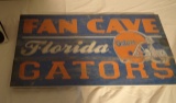 Florida Gators wood Sign 10.5 x 20 repoduction antique blue