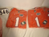 Florida Gators # 1 Orange Nike Jersey sizes (4) XLs (4) XXLs