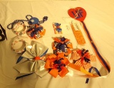 Florida Gators clip on bows and other Hair Accessories few Bracelets