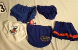 Florida Gators  mixed children's  shorts, underpants, chearleader shorts  5 pieces