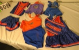 mixed Florida Gators toddler cheer leader outfits