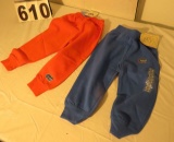 Florida Gators orange and blue sweat pants (5) 4T (2) 2T