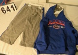 Florida Gators sweat suit set (1) size 2 () size 3 (1) size 4 (1) size 5
