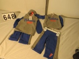 Florida Gators toddler sweat suit (2) 0 to 3 (3) 3 to 6 mos (1) 6 to 12 mos (1) 12 to 18 mos