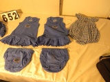 Gators child's cheerleader outfits (2) 0 to 3 (6) 3 to 6 (8) 12 mo (3) 18 mo