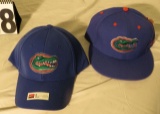 Florida Gators blue caps assorted sizes 7 to 8 fitted