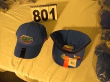 Florida Gators blue Nike caps Dri Fit with Velcro adjustment backs