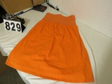 College Surf and Sport orange F logo dresses (4) small (6) medium (4) large