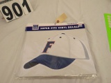 Florida Gator Supersize Vinyl Decal Baseball Cap 11 x 12.5