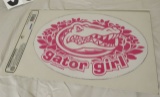 Florida Gators Fantastic Graphics magnetic  8x12 Gator Girl