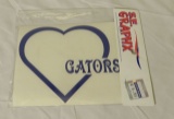 Florida Gator S. E.  licensed die cut vinyl decal 7.5 x 10