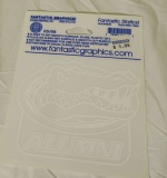 Florida Gator Fantastic Graphic Alumni licensed die cut vinyl decal Sticker 5.5 x 7