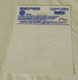 Florida Gator Fantastic Graphic Dad licensed die cut vinyl decal Sticker 5.5 x 7