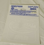 Florida Gator Fantastic Graphic licensed die cut vinyl decalDad  Sticker 5.5 x 7