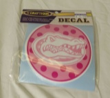 Florida Gator licensed die cut vinyl decal Craftique 4 x 4