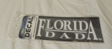 Florida Gator Dad licensed die cut vinyl decal 7 x 3