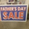 Mother's and Father's Day Sale Signs