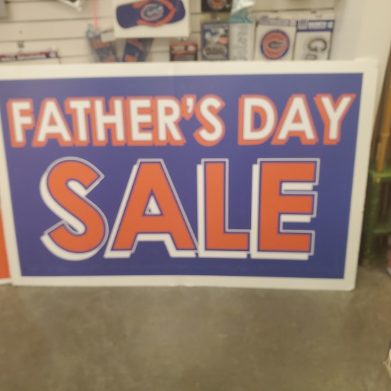 Mother's and Father's Day Sale Signs