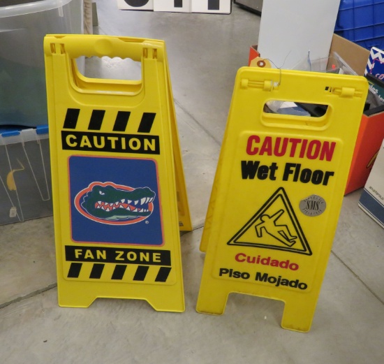 wet floor signs