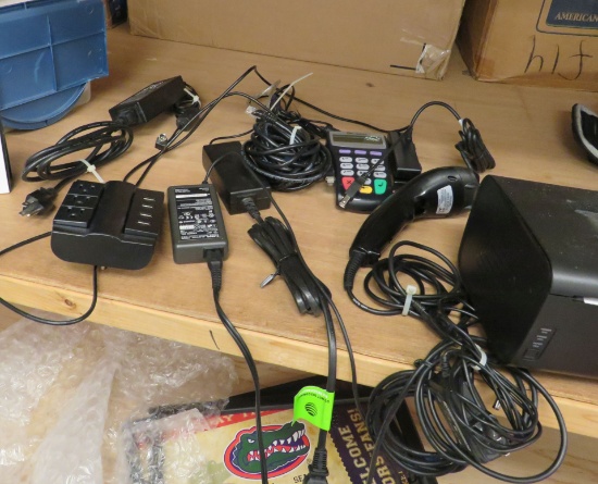 credit card machines and canon portable printer