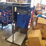 Nike clothing racks with top display shelf 26