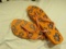 Gator color Flip flops, (2) 8, ( 1) 9, (8) 10, (3) 11