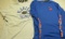 Ladies Dri-fit blue long sleeve shirt and short sleeve white Gator shirt (2)XL