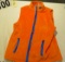 Emerson Street Florida Gator Orange Fleece Vests Ladies' (3)S,(3)M,(5)L,(5)XL