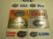 Assorted Florida Gator Metal and Plastic License Plates