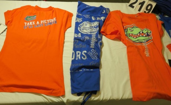 Mixed lot of Florida Gator fitted ladies tees (11)L