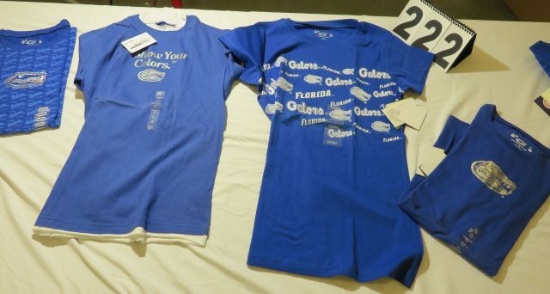 Mixture of Florida Gator ladies tees (11)M