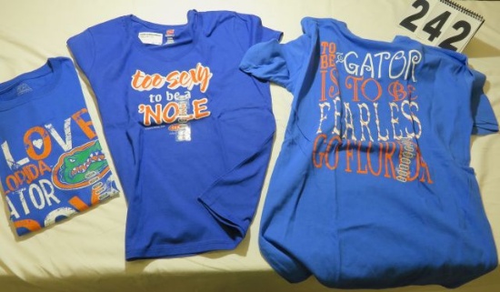 Assorted Florida Gator women's tees (11)M