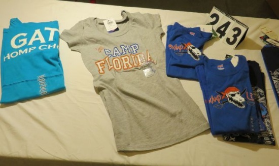 Mixed lot of Florida Gator women's tees (1)xs (6)M (1)xl