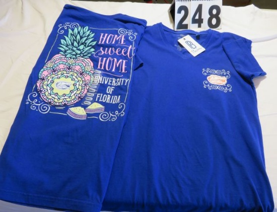 Ladies Florida Gator PressBox v-neck Home Sweet Home t-shirt (3)S, (9)M, (1)L