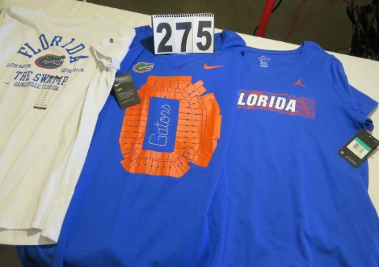 Florida Gator Women's Jordan (1)XL and  Nike Women's (2)XL tops