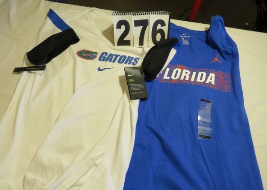 Florida Gator Women's Assorted tops Nike: (2)xl and Jordan: tee (1)xl and Colosseum: 1(xl)