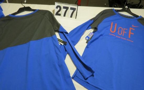 Nike Women's Long sleeve U of F top (1)XS (5)S, (2)XL