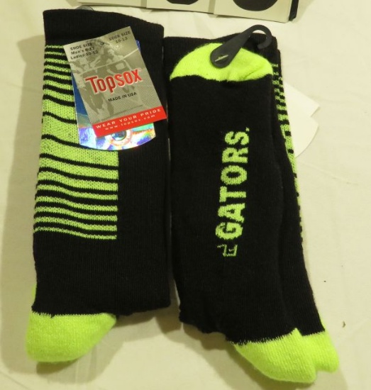 Topsox Gator socks Mens size 6-12 or women's size 10-12