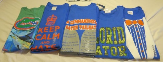 Mixed Lot of Florida Gator t-shirts (10)S