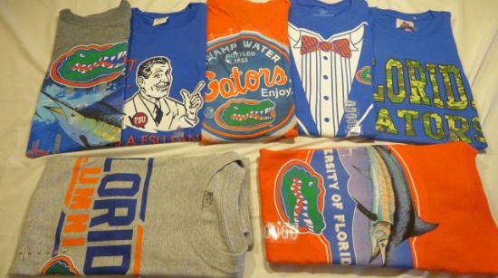 Assorted University of Florida t-shirts (7)S