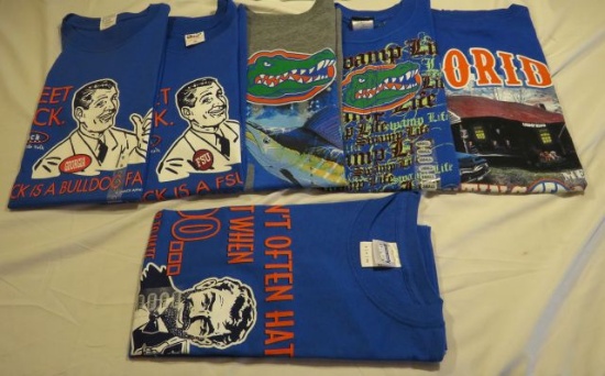 Mixed lot of Florida Gator t-shirts (7)S