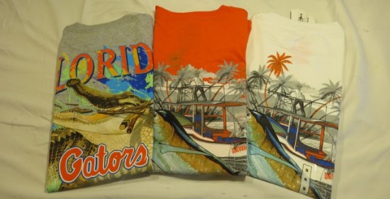 Florida Gator Mixed Guy Harvey t-shirt Lot (14)S