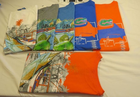 Assorted Florida Gator Guy Harvey t-shirts (6)S